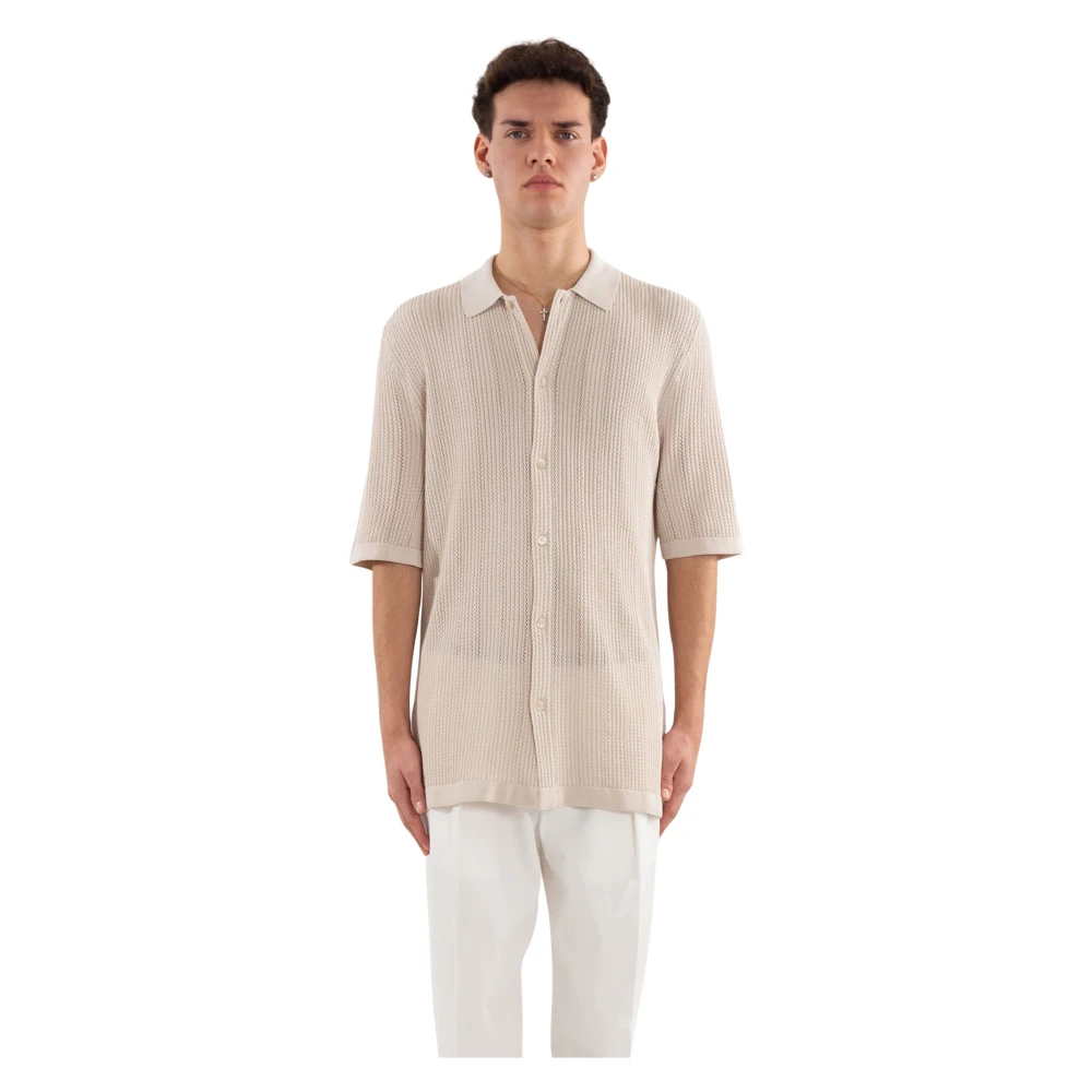Shirts > Short Sleeve Shirts - - Eleventy - Modalova