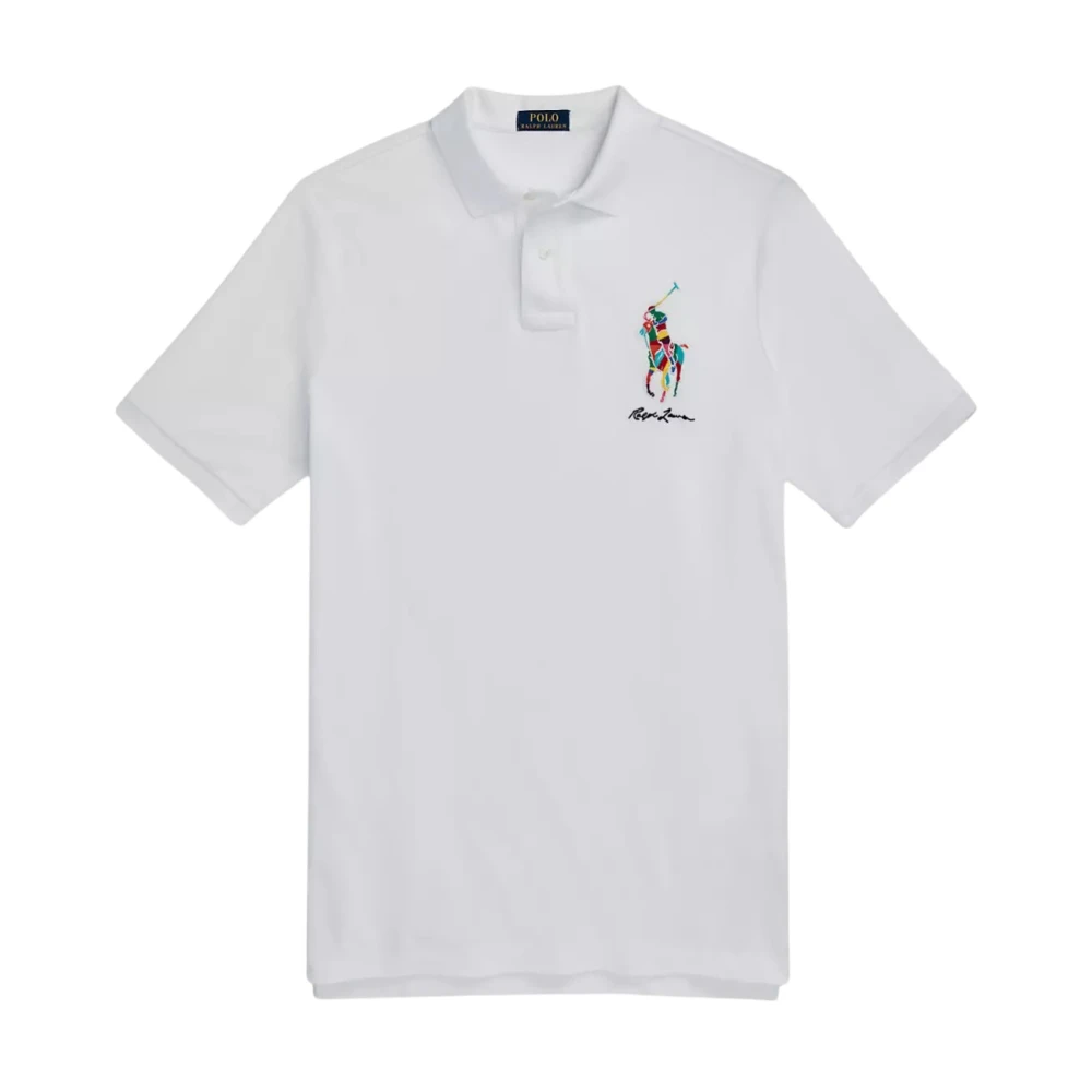 Ralph Lauren Polo Shirt White Heren