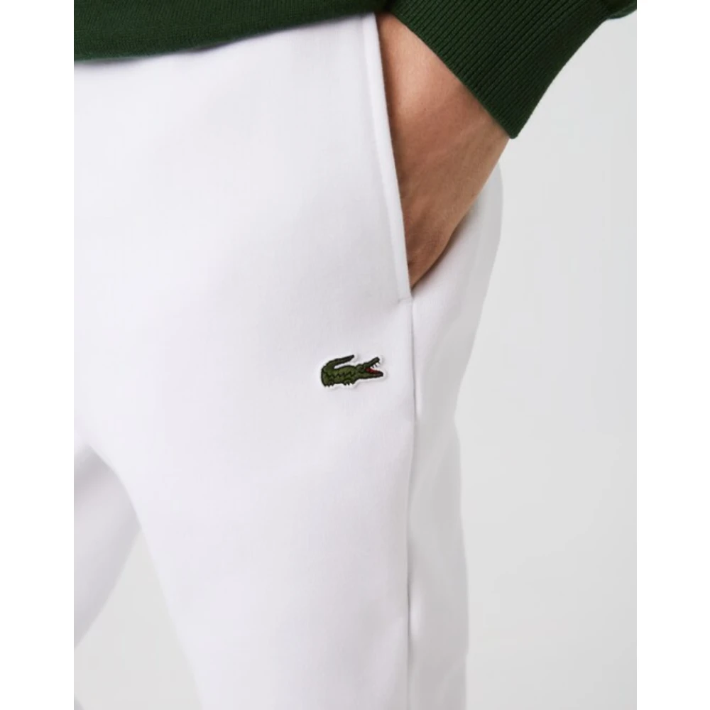 Lacoste Heren Witte Trainingsbroek White Heren