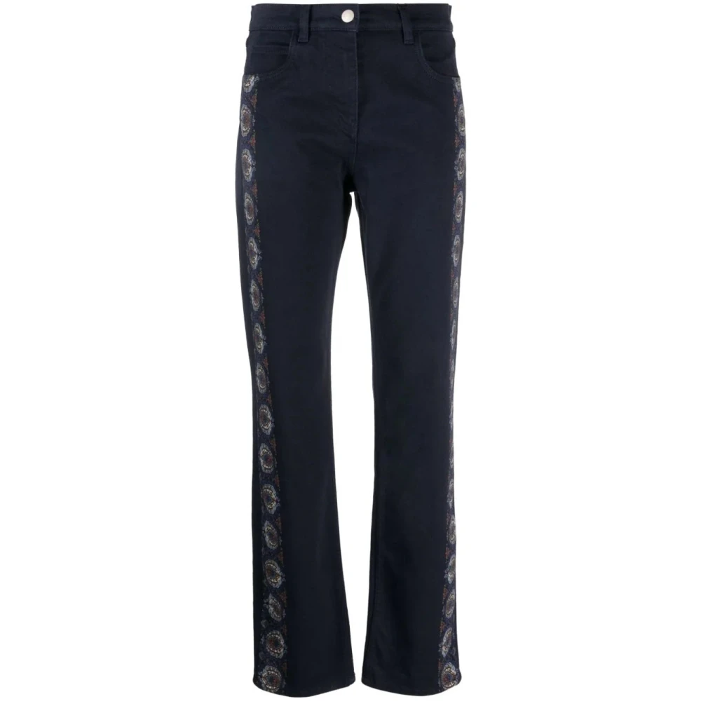 Etro Women's Blue Jeans - Bootcut Jeans - W28 - Jeans