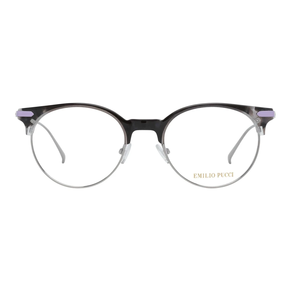 EMILIO PUCCI Multicolor Ronde Optische Brillen voor Vrouwen Multicolor Dames