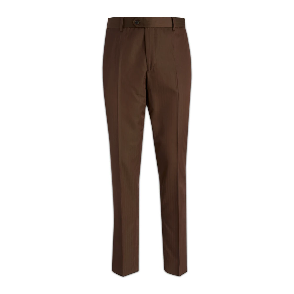 Brian Dales Stijlvolle Broek Brown Heren