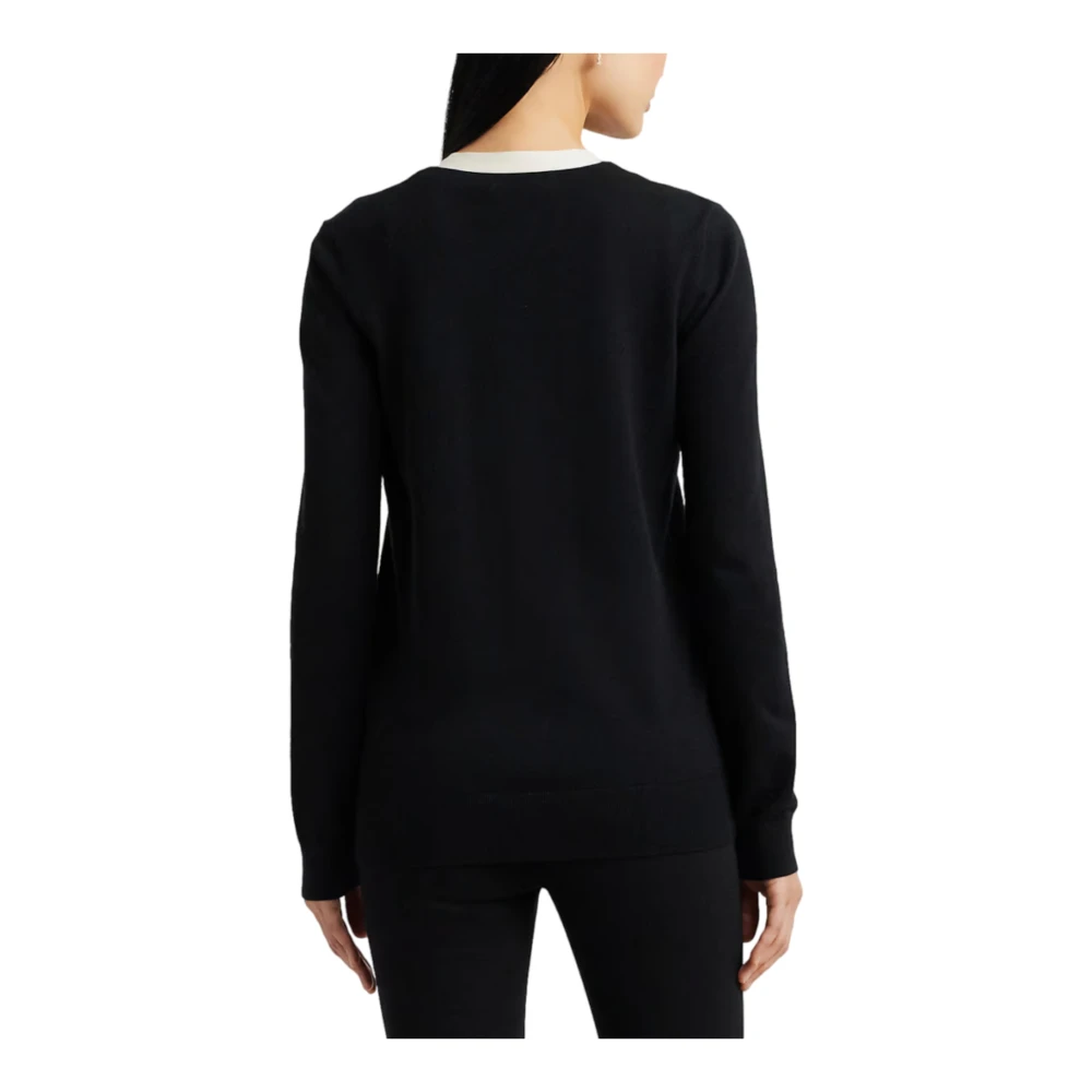 Ralph Lauren Stijlvolle Sweater Collectie Black Dames