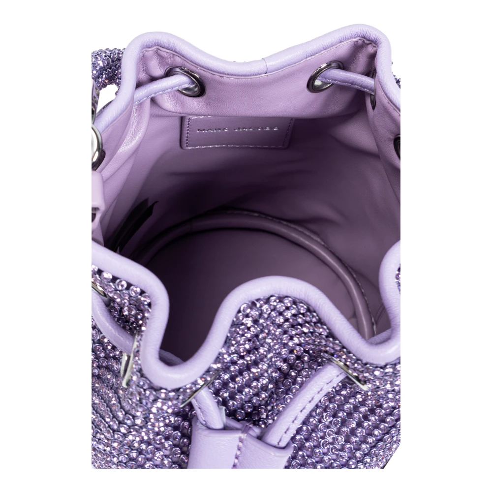 Marc Jacobs Schoudertas 'The Mini The Rhinestone' Purple Dames