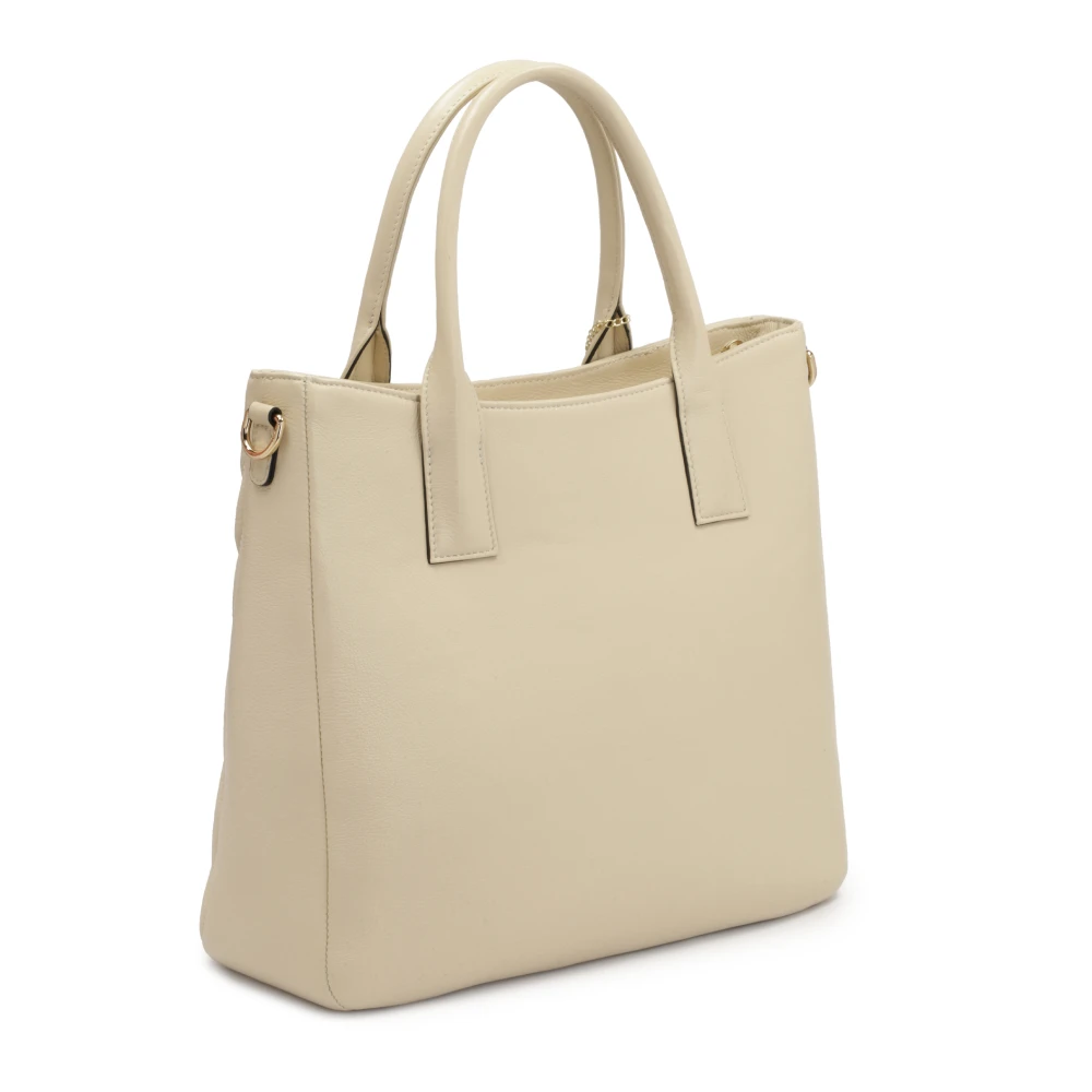 Kazar Ruime handtas gemaakt van indrukwekkend gedecoreerd leer Beige Dames