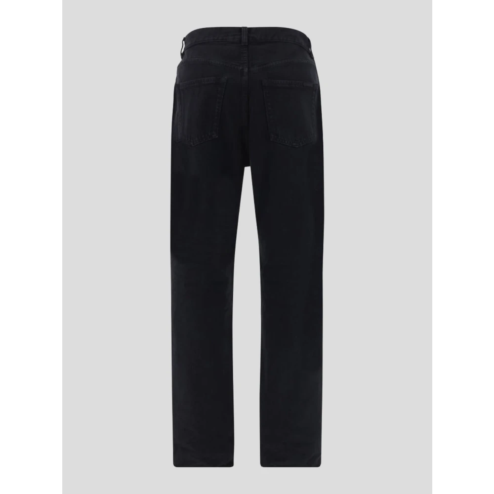 Saint Laurent Vanessa Jeans Black Dames