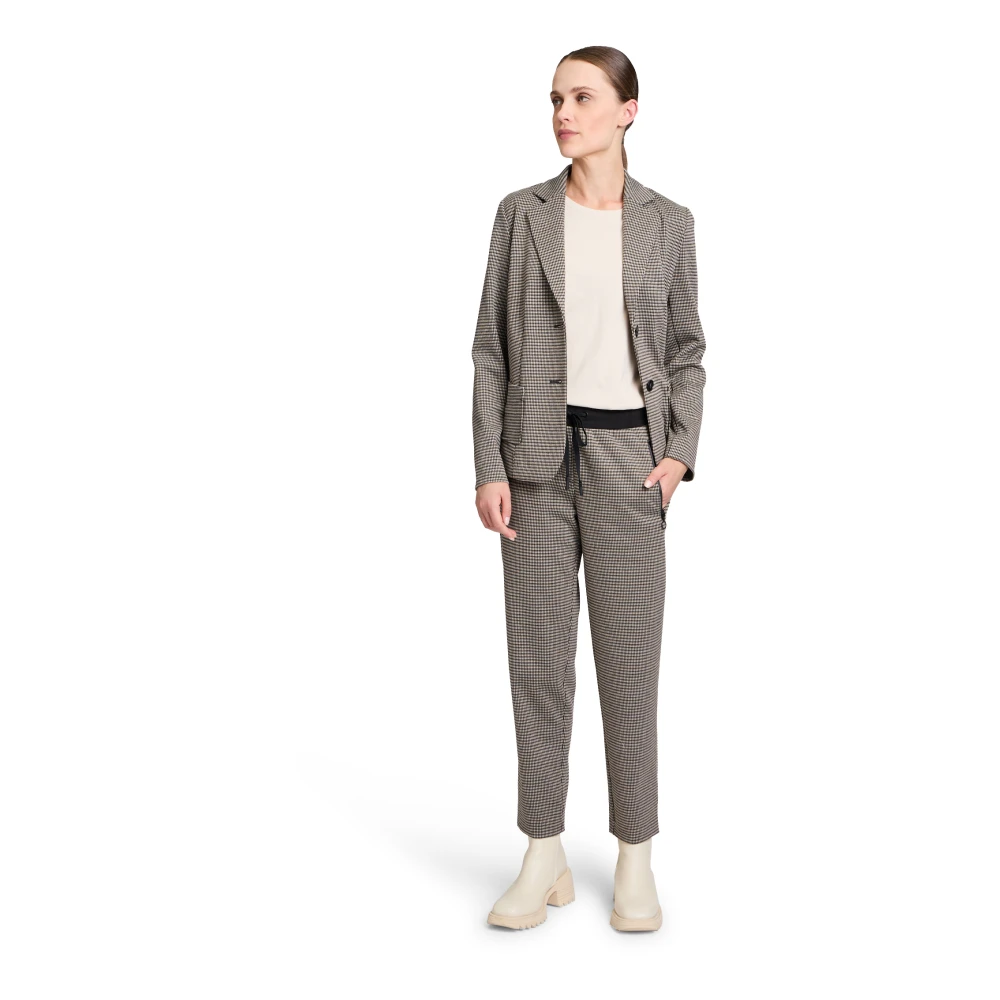 Betty & Co Broek met ritssluiting zakken Gray Dames