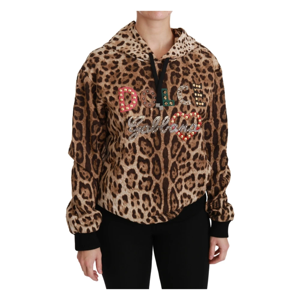 Dolce & Gabbana Damen Braun Sweatshirts & Hoodies, 2XSgröße: