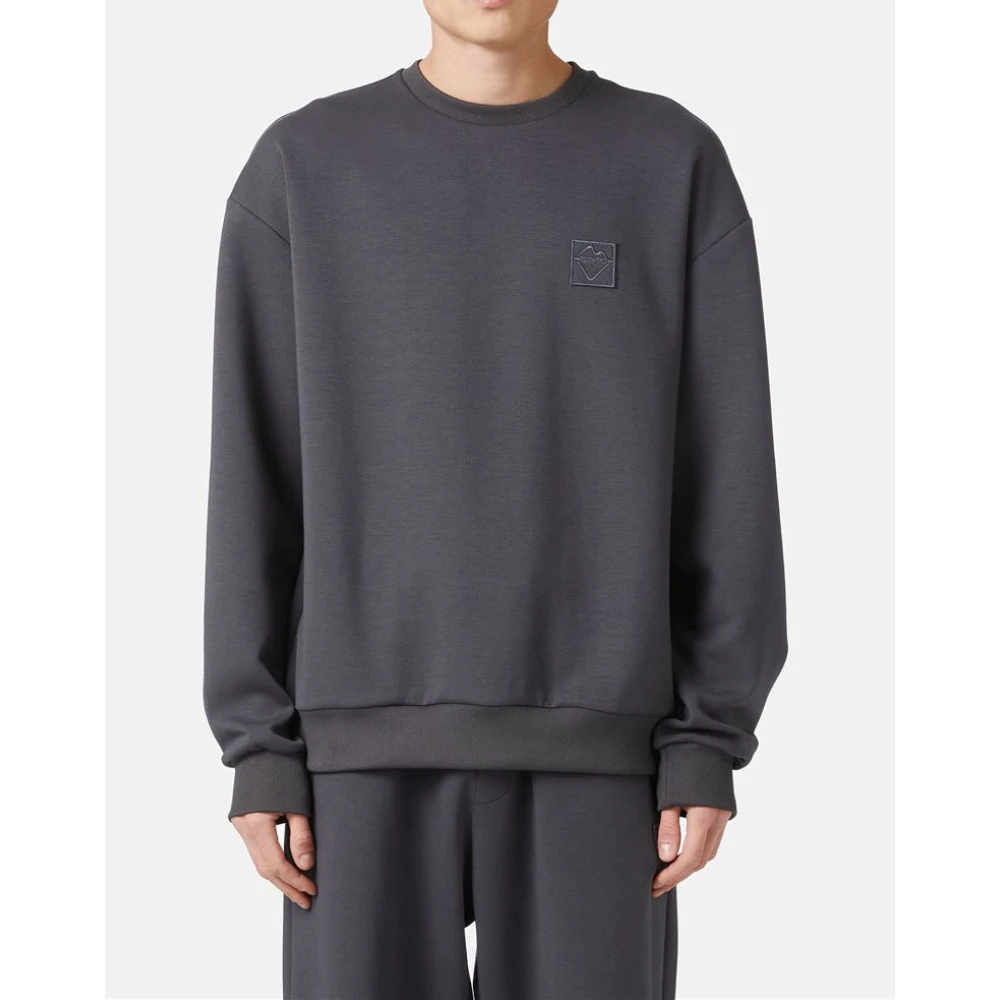 Iceberg Sweatshirt van technische stof Gray Heren