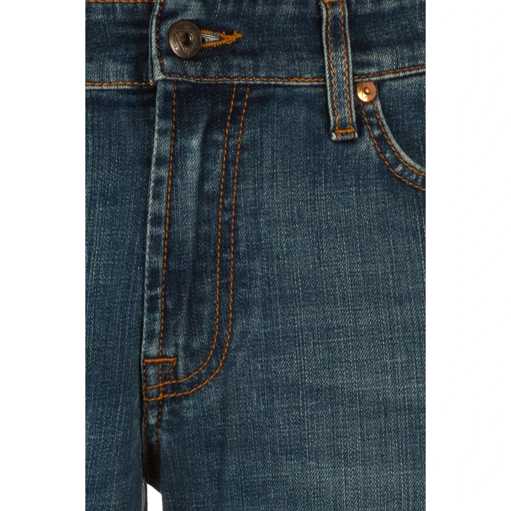 Roy Roger's Klassieke Denim Jeans voor Mannen Blue Heren
