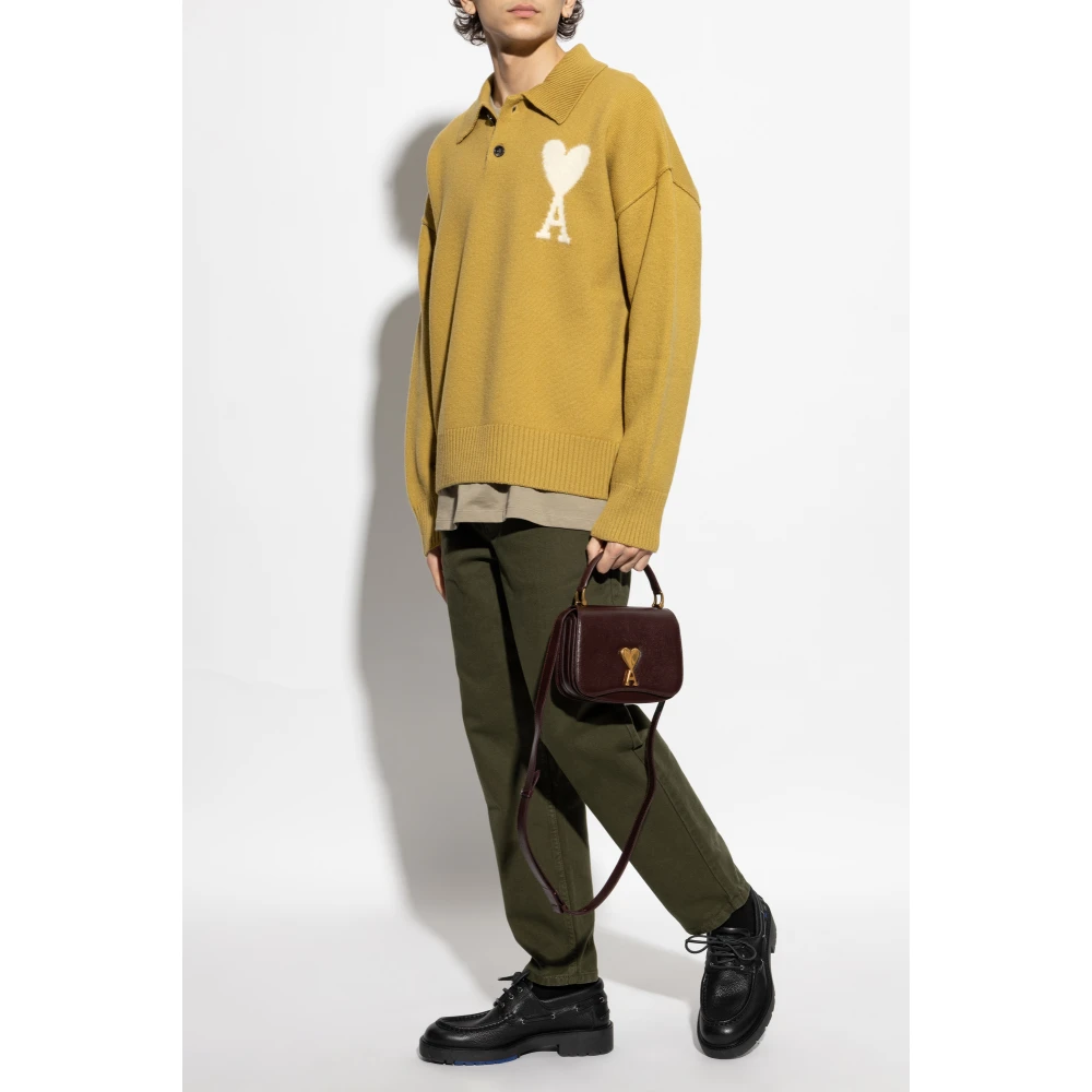 Ami Paris Polotrui Green Heren