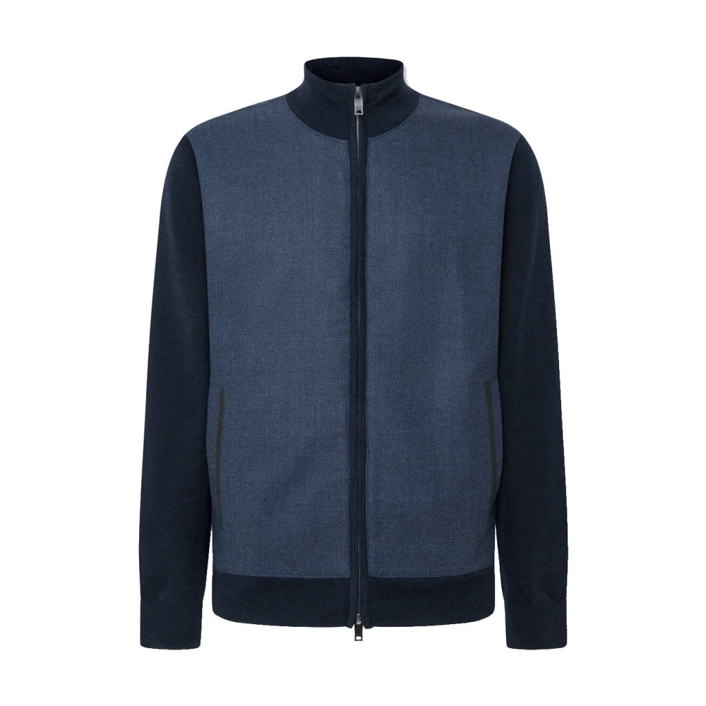 Hackett Stijlvolle London Vest Blue Heren