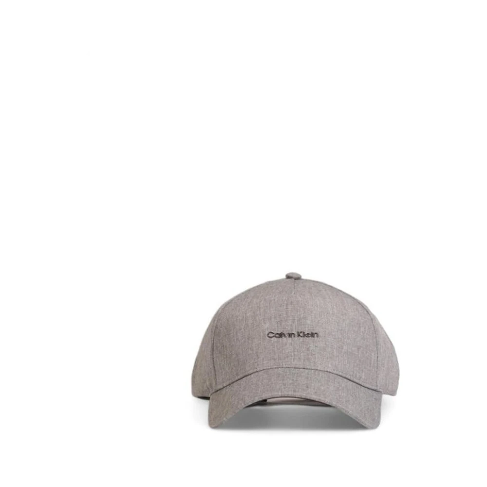 Calvin Klein Stijlvolle Grijze Baseballpet Gray Heren