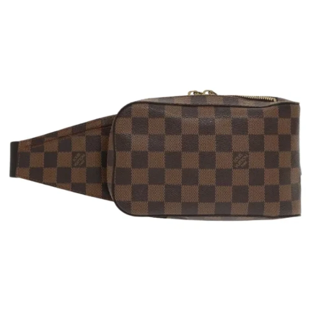 Louis Vuitton Vintage Pre-owned Canvas shoulder-bags Brown Dames