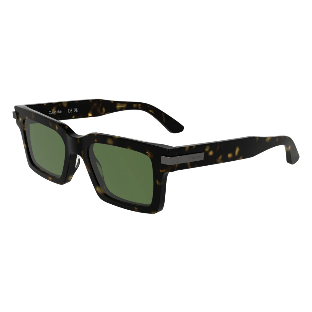 Calvin Klein Unisex Brown Sunglasses, 51 Mm, Acetate Rectangle Sunglasses
