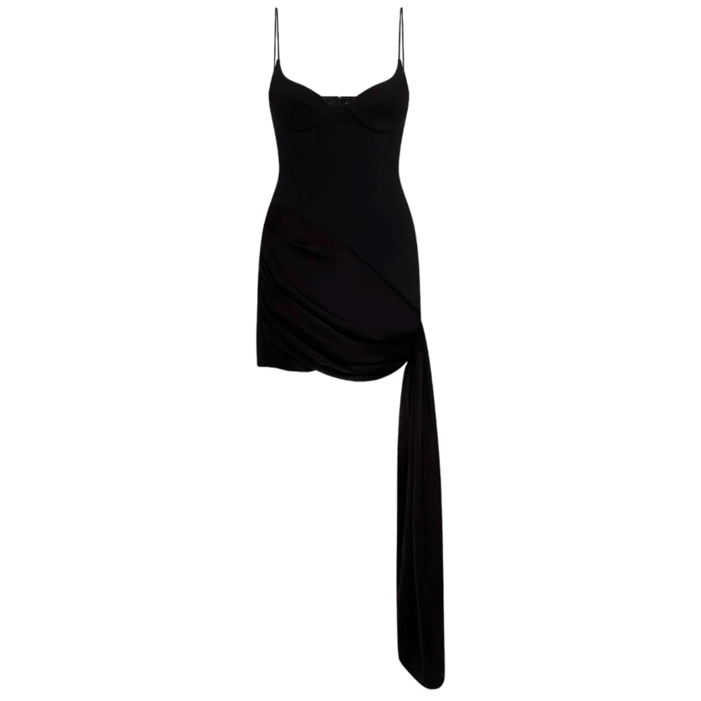 David Koma Korte jurken met Pf23Dk55D model Black Dames