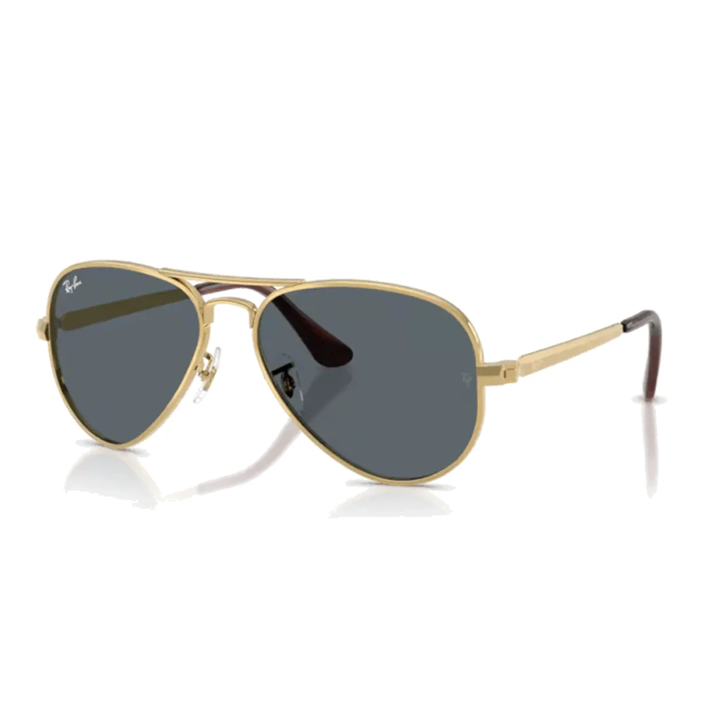 Ray-Ban Unisex Yellow Sunglasses, 58 Mm, Aviator Sunglasses Rb3925 Blue Lens