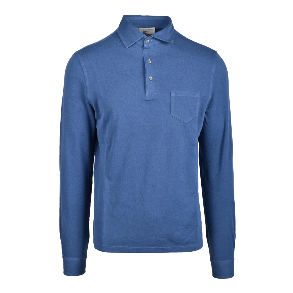 Filippo De Laurentiis Katoenen T-shirt Blue Heren