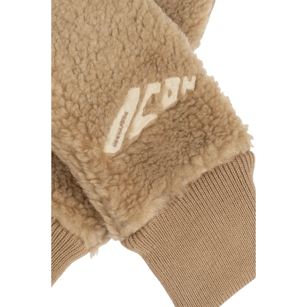 Dsquared2 Wollen handschoenen Beige Dames