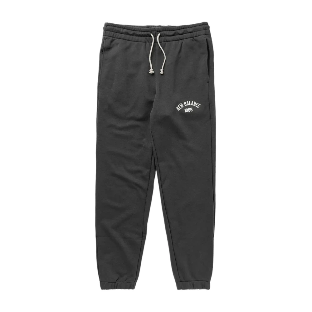 New Balance Uomo Nero Pantaloni, M, New,