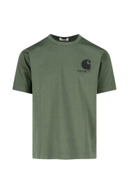T-shirt in cotone verde