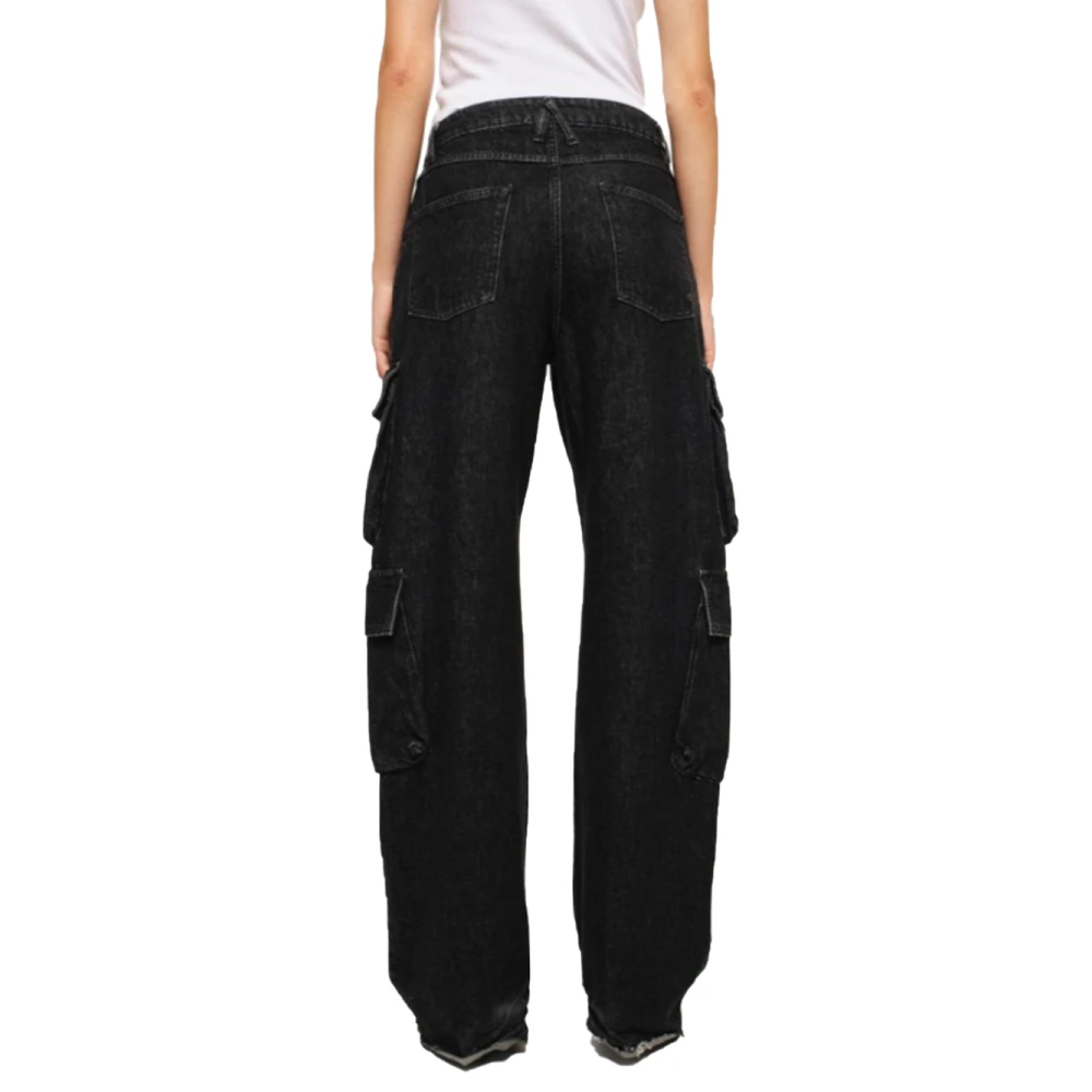 Cycle Grijze Wijde Pijp Jeans Aida 47 Gray Dames