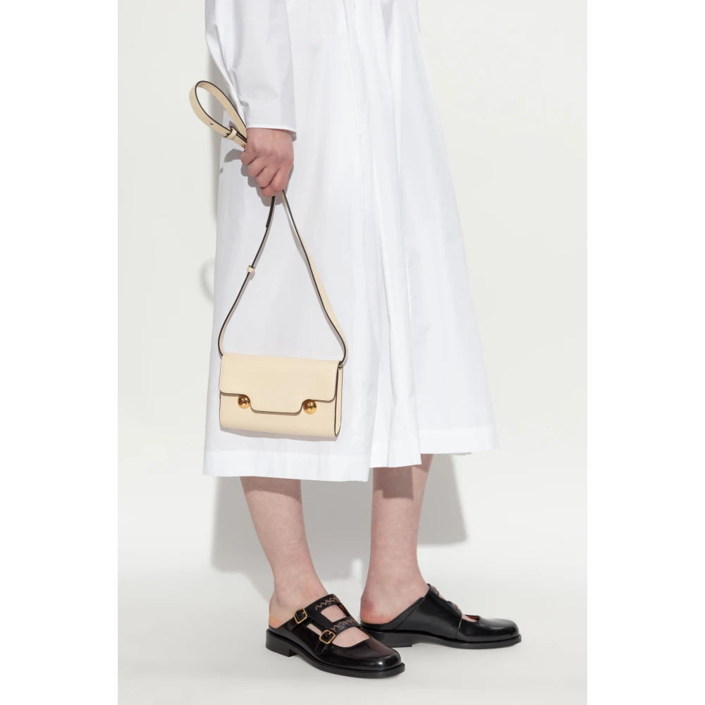 Marni Schoudertas 'Trunkaroo' Beige Dames