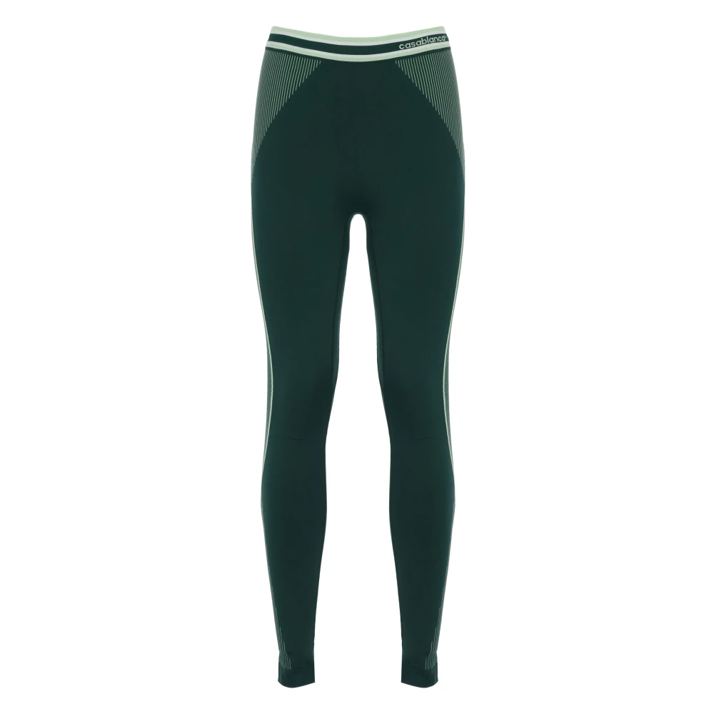 Casablanca Paris Women's Green Seamless Leggings, Size Small/Medium By - Image 2