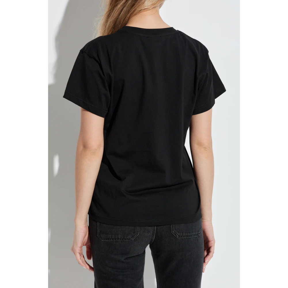 Diesel T-shirt T-Marey Black Dames