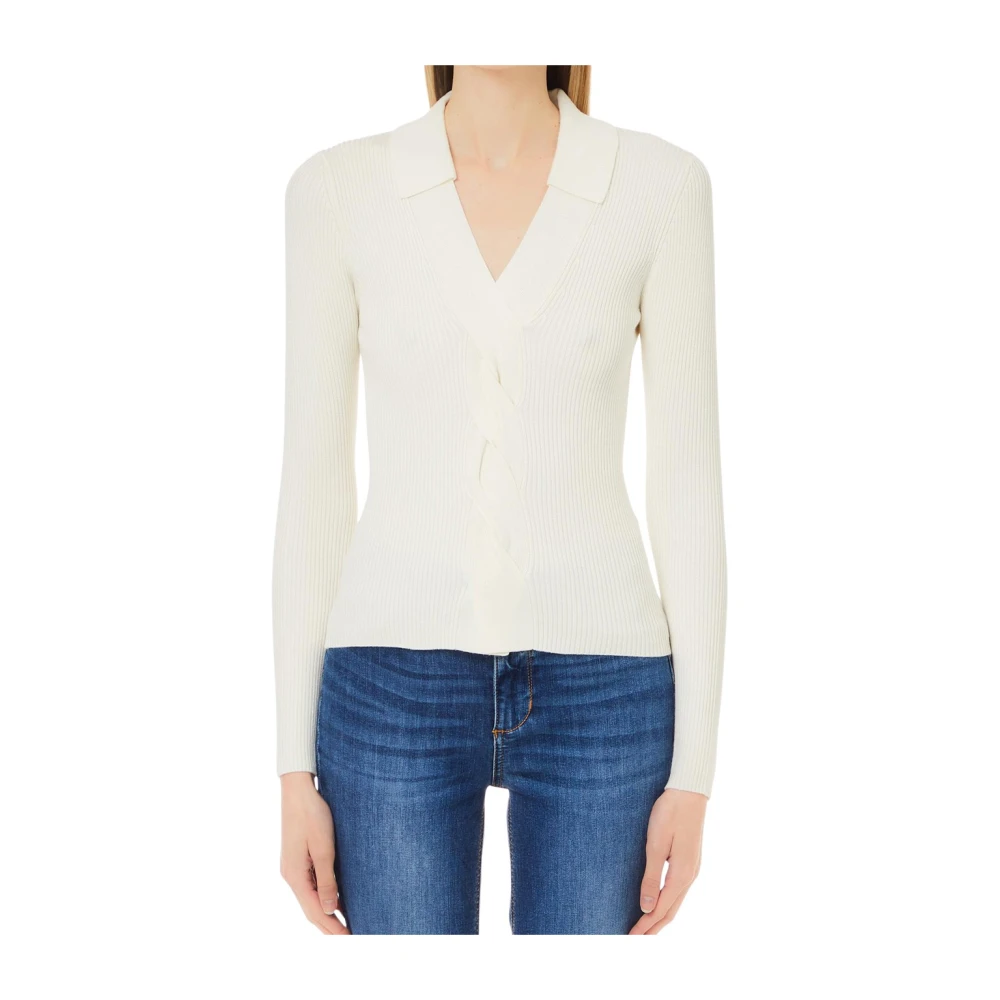 Liu Jo Stijlvolle knitwear voor vrouwen White Dames