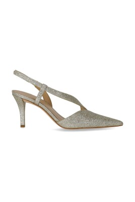 guldglitter-slingback-pumps
