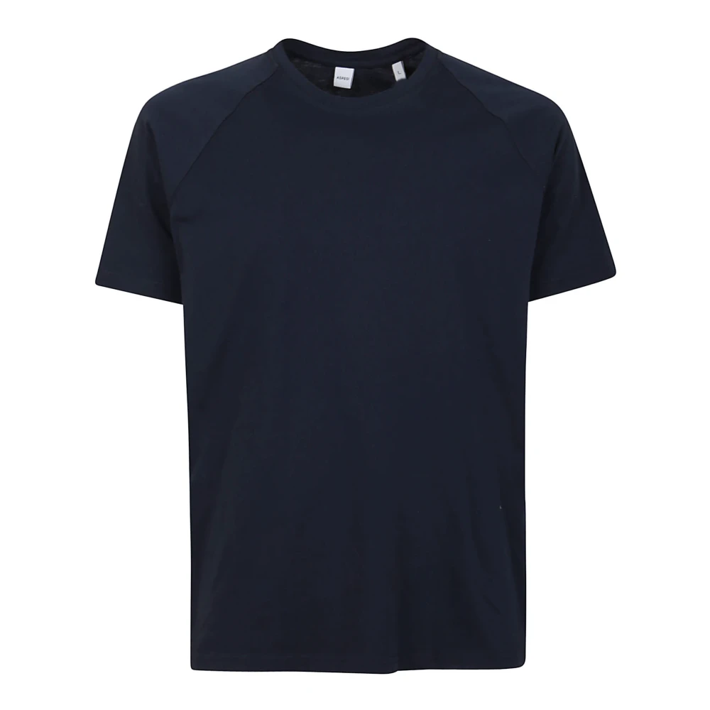 Aspesi Raglan Sleeve T-Shirt Blue Heren