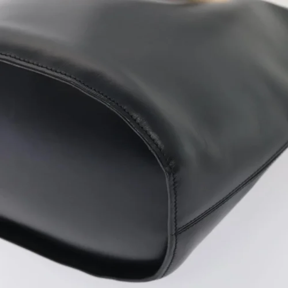 Celine Vintage Pre-owned Leather celine-bags Blue Dames