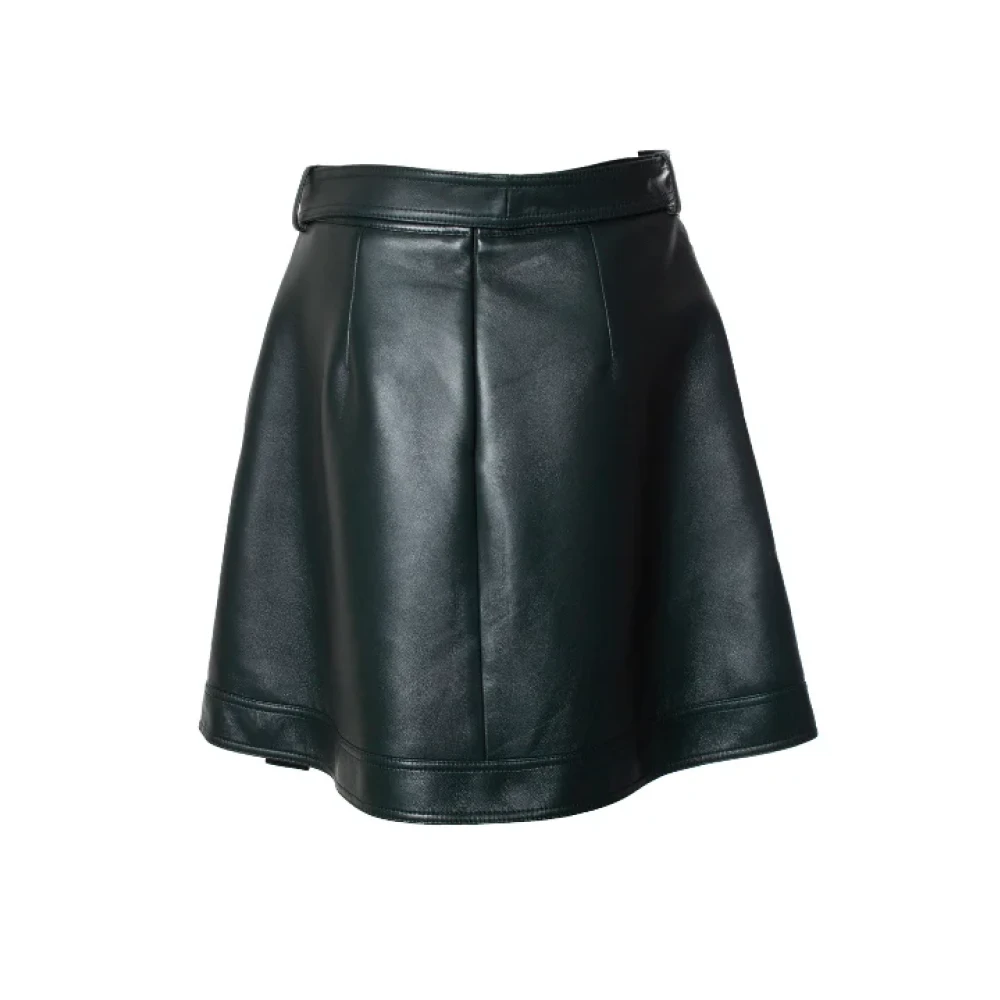 Oscar De La Renta Pre-owned Leather bottoms Green Dames