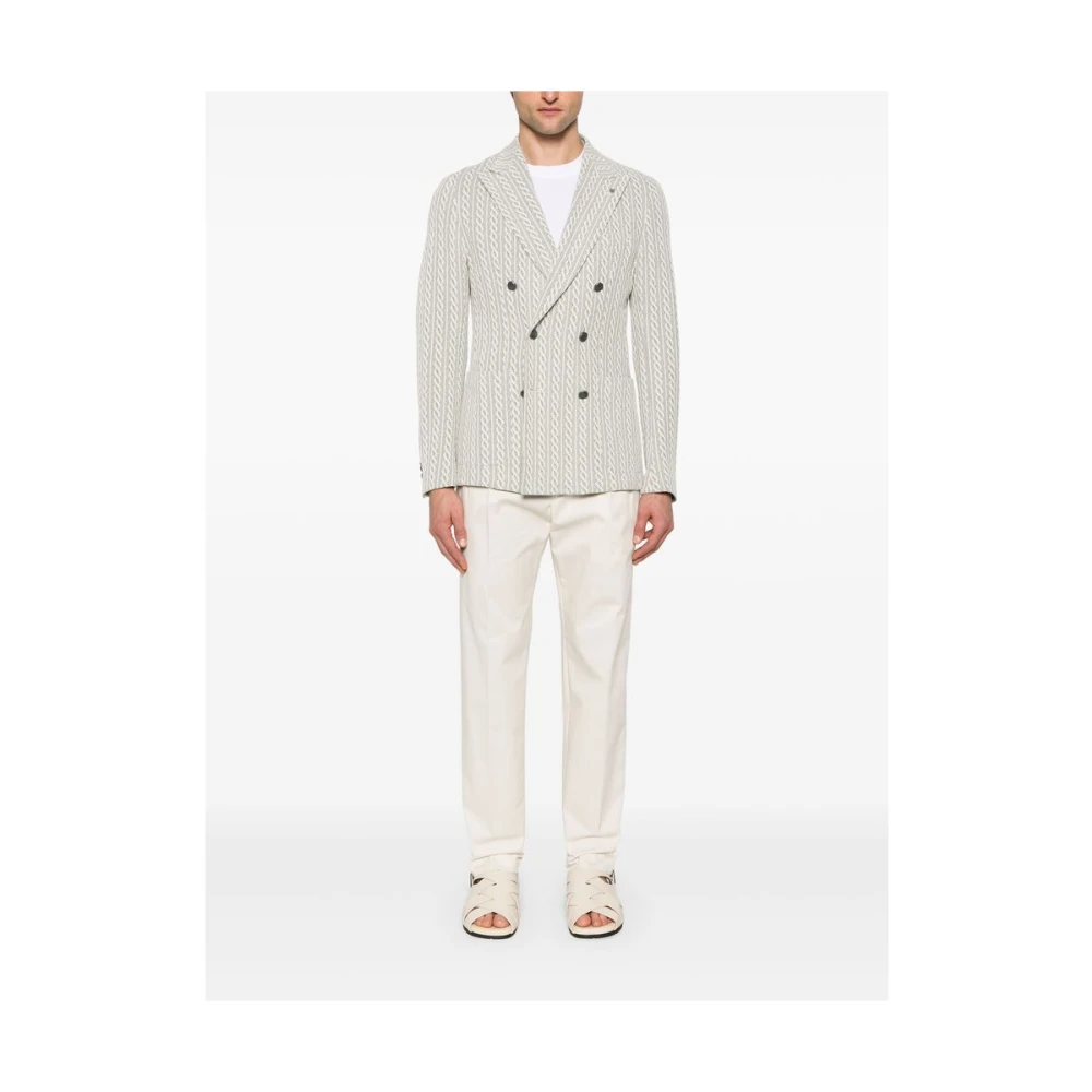 Tagliatore Broek White Heren