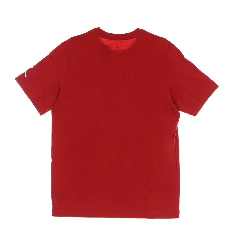 Jordan Sport Crew Neck T-shirt met Air Logo Red Heren