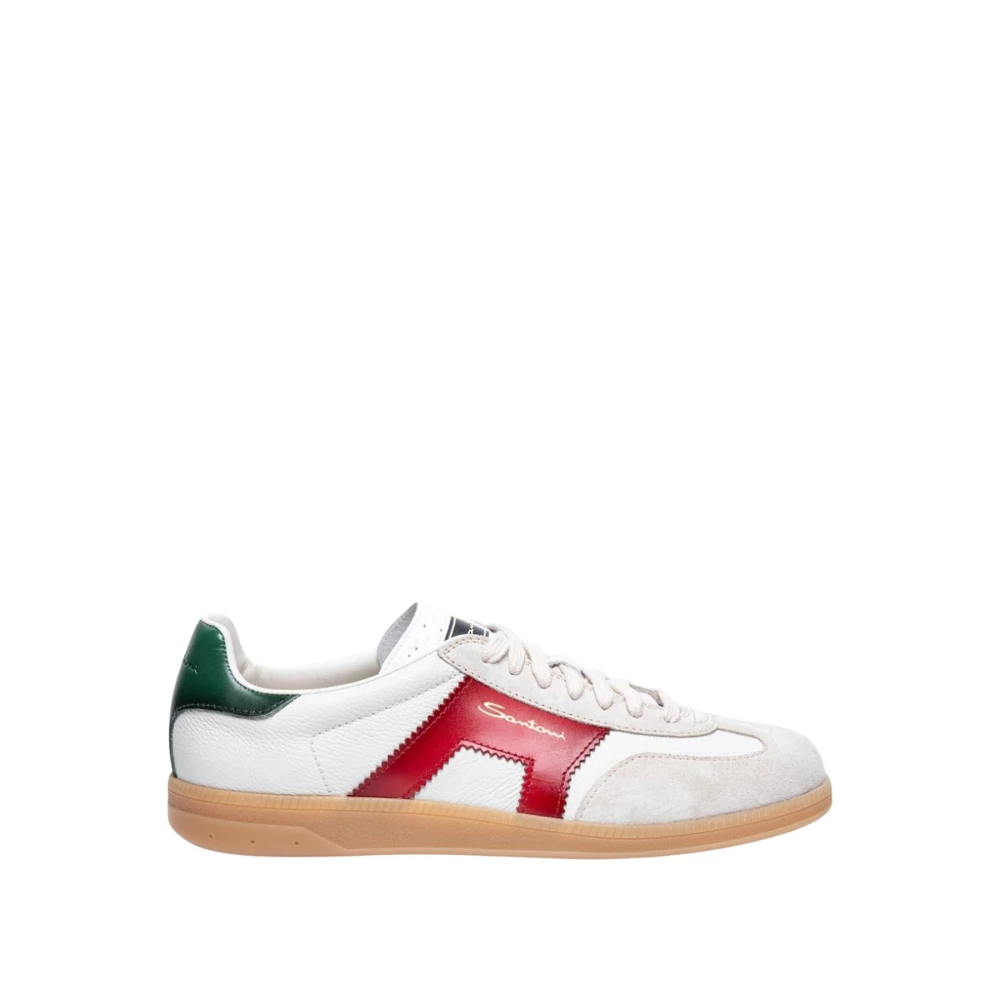 Santoni Olympic Sneaker Heren Schoenen Wit