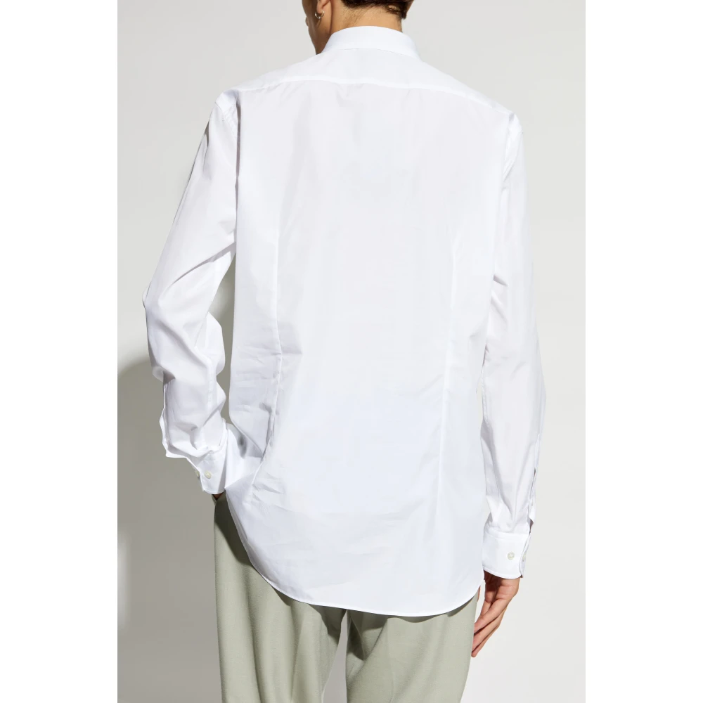 ETRO Shirt met bloemenmotief White Heren
