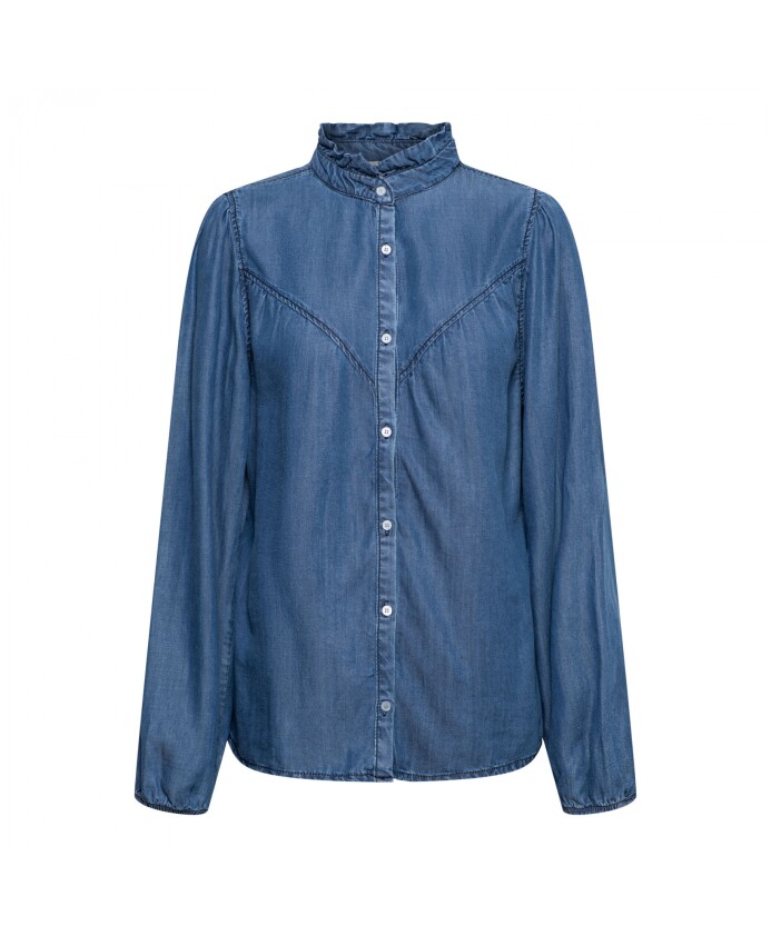 denim-overhemd