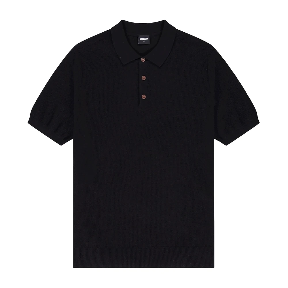 Kultivate Slim Fit Pablo Polo Shirt Black Heren