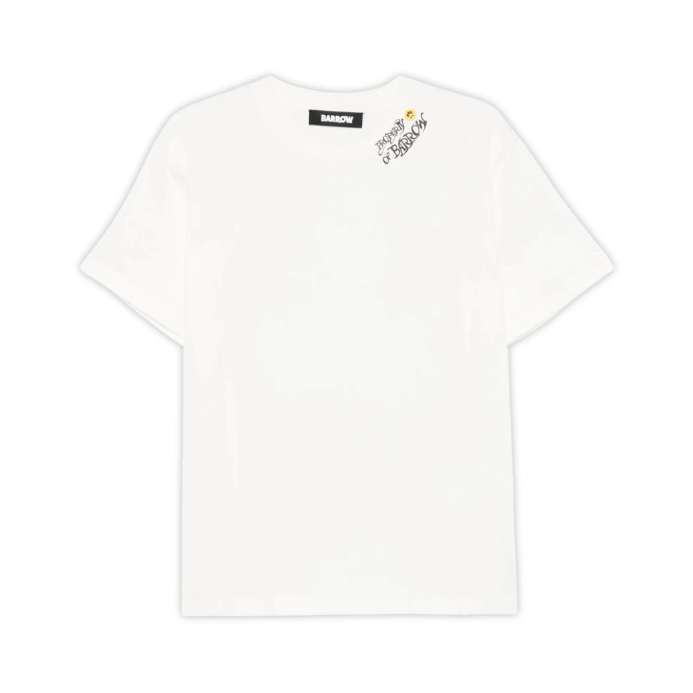 Barrow - Tops > T-Shirts - White - Barrow - Modalova