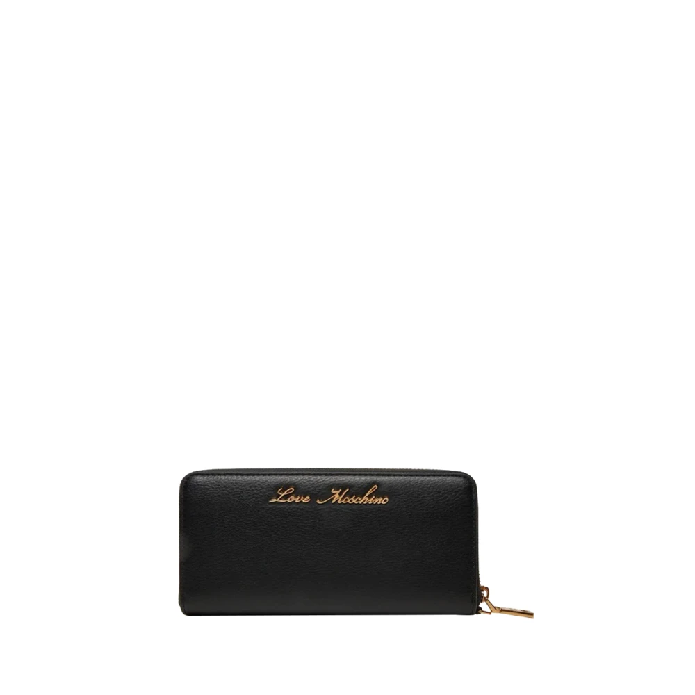 Moschino Zwarte portemonnee voor dames luxe Black Dames