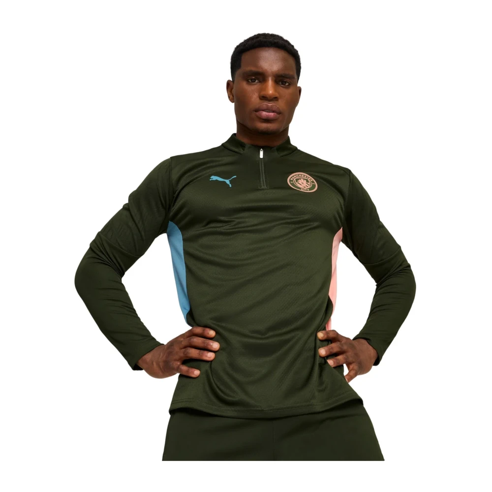 Puma Manchester City Trainingsjack 2024 2025 Groen Green Heren