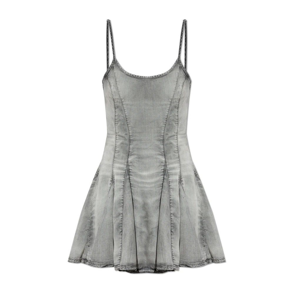 Diesel Women's Gray De-Spoky S Dress - Short Dresses - Xs - Dresses