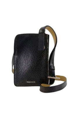 Sprucket Läder Crossbody Väska i