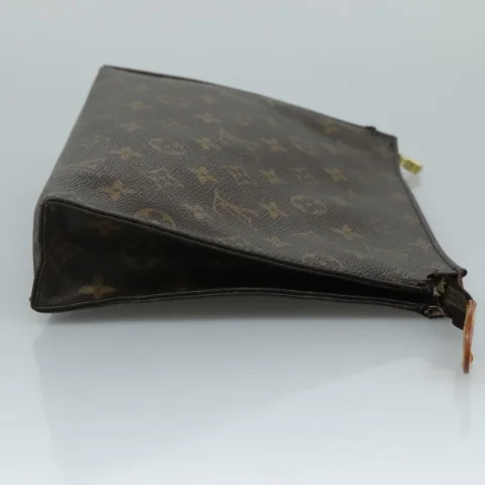 Louis Vuitton Vintage Pre-owned Canvas pouches Brown Dames