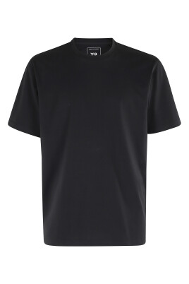 t-shirt-noir-col-rond-manches-courtes