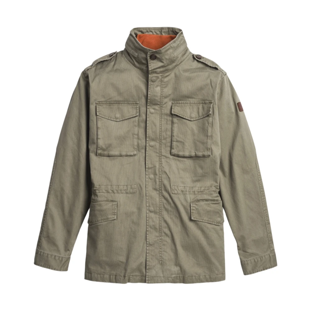 MCS Herfstgroene Field Jacket Green Heren