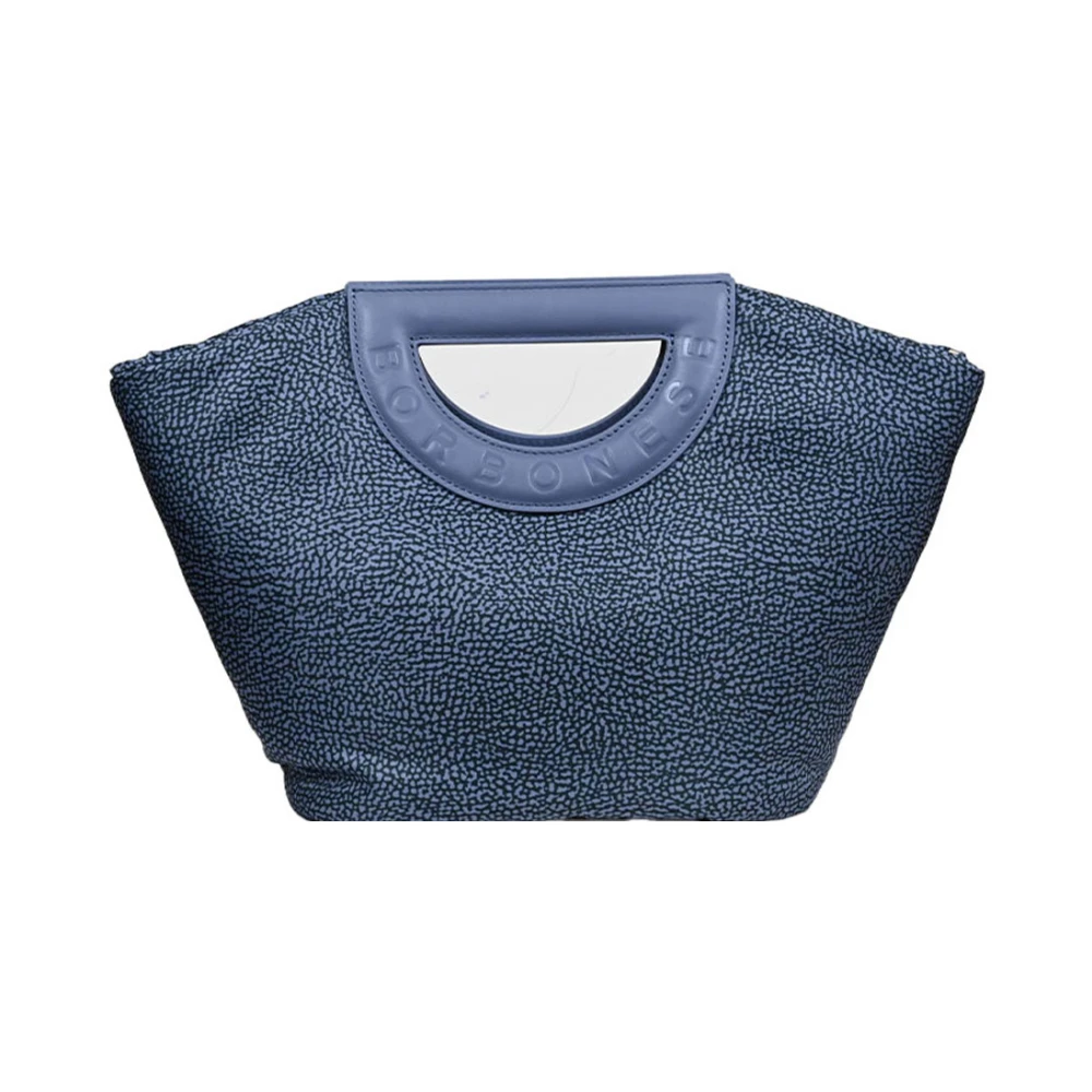 Borbonese Elegante Crossbody Tas voor Dagelijks Gebruik Blue Dames