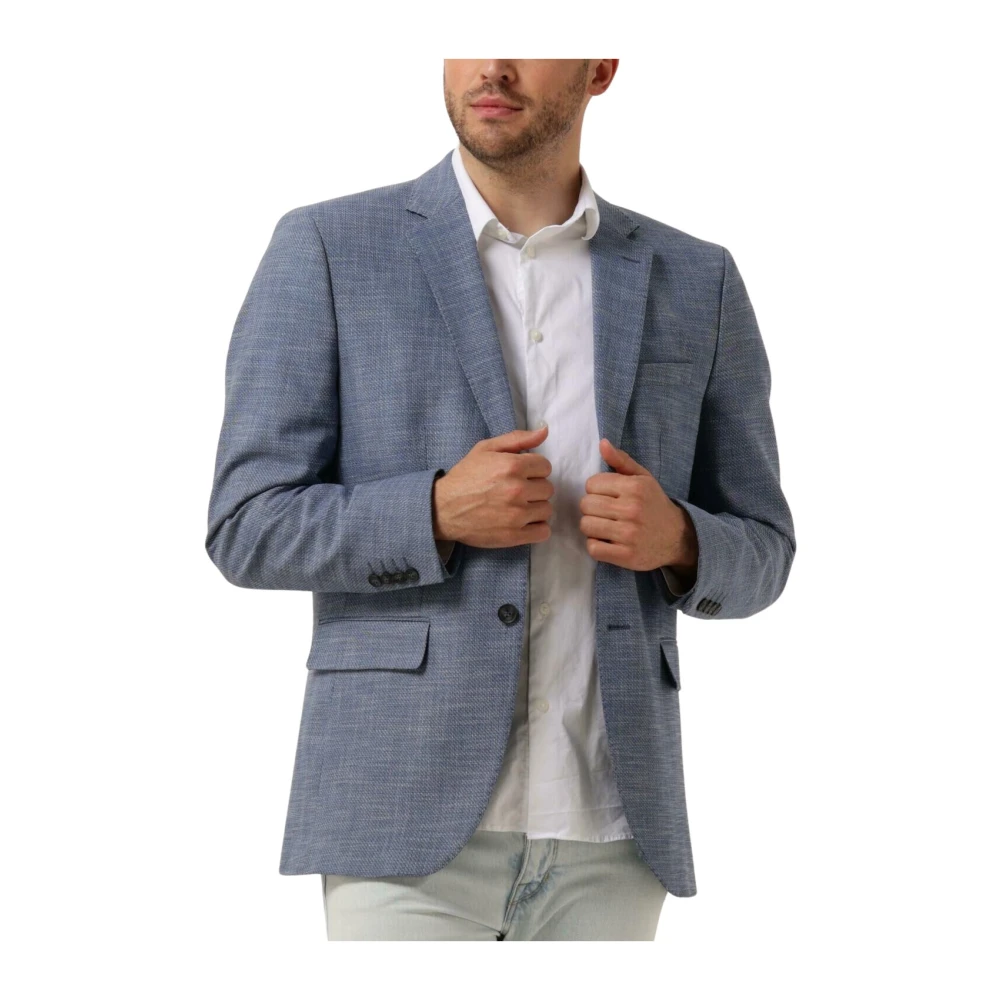 SELECTED HOMME Heren Colberts Slhslim-brodie Structure Blazer Blauw